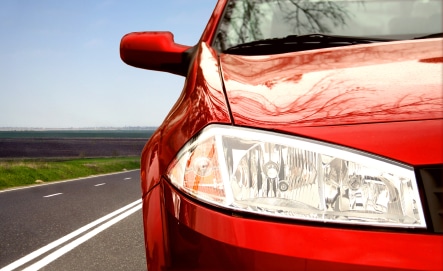 Tagfahrlicht streut in alle Richtungen