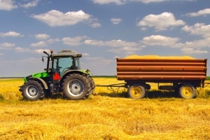 Selbstfahrende Arbeitsmaschine: Ein Fahrtenschreiber ist für die Arbeit auf dem Feld nicht notwendig.