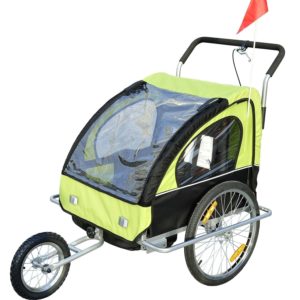 Fahrradanhänger auch als Jogger nutzen