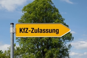 Sie möchten an Ihrem Auto das Nummernschild wechseln? Wenden Sie sich an die Zulassungsstelle.