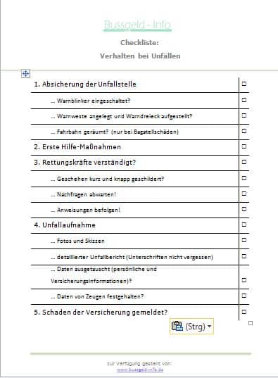 unfallbericht-bussgeld-info