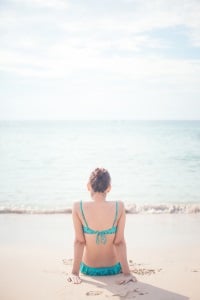 Oben ohne: In Italien wird dies am Strand in Italien toleriert. FKK ist sogar verboten.