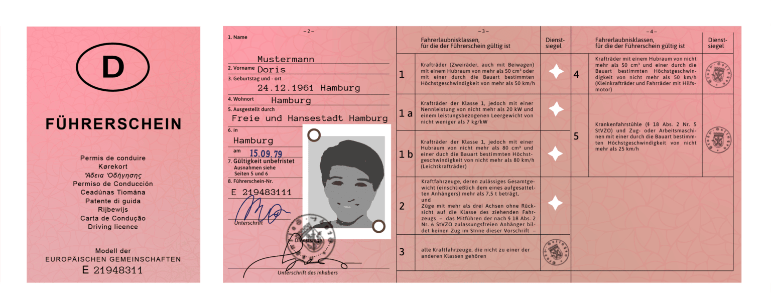 Führerschein Klasse 3 4 5 Heute Rosa Führerschein - Informationen zum Führerschein 2024