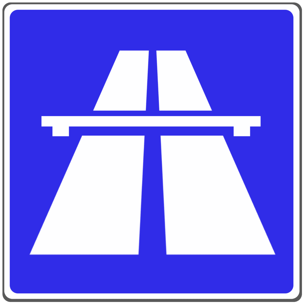 VZ 330.1: Autobahn