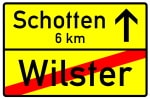 Verkehrszeichen 311: Ortsausgangsschild