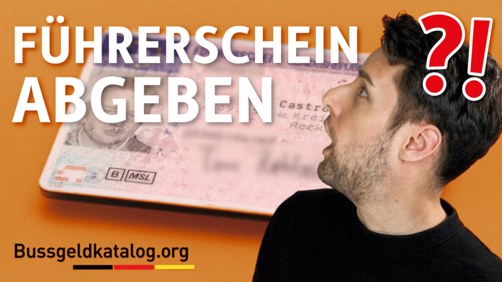 Im Video erfahren Sie, wo und wie Sie den Führerschein abgeben.
