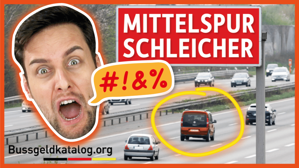 Video: Müssen Mittelspurschleicher mit einer Strafe rechnen?