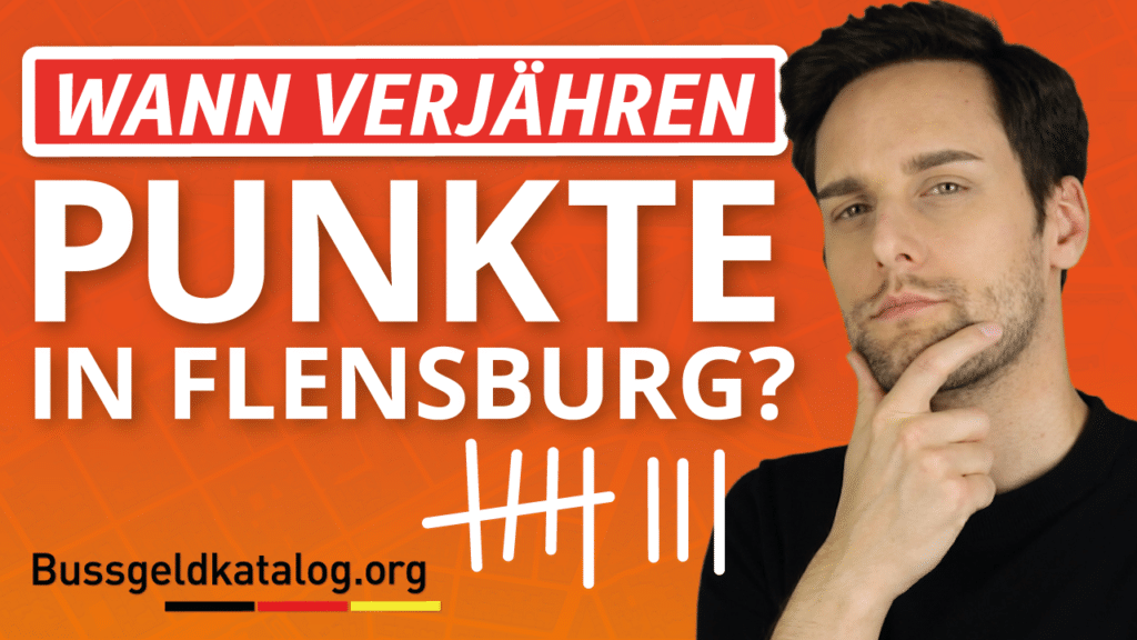 Im Video: Wann verjähren Punkte in Flensburg?