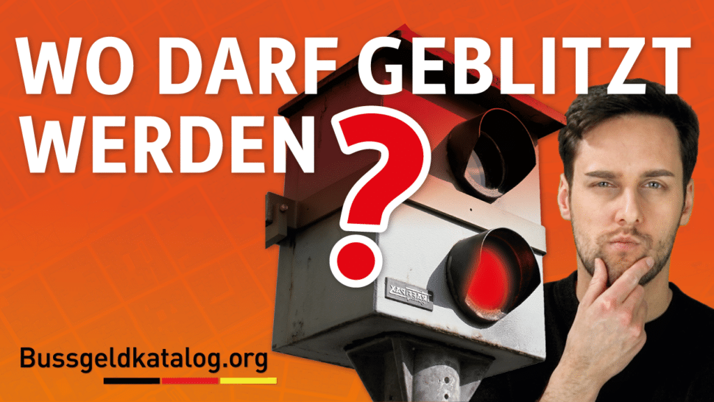 Wo darf geblitzt werden? Weitere Infos dazu finden Sie auch in diesem Video.