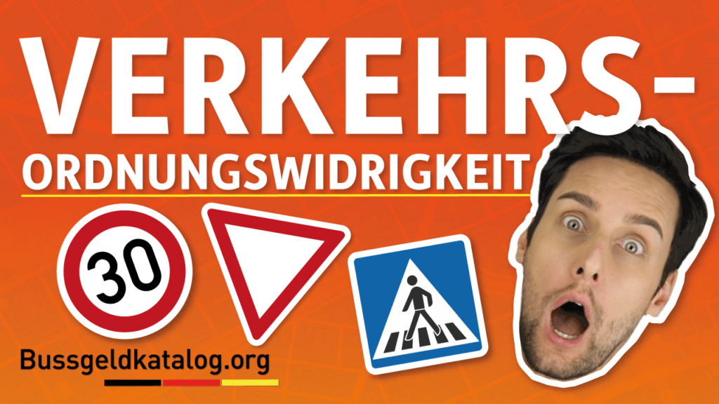 Alles wichtigen Infos zur Verkehrsordnungswidrigkeit erhalten Sie auch im Video.