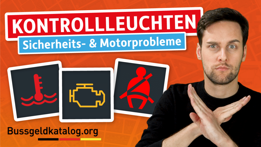 Welche Kontrollleuchten bezüglich der Sicherheit im Fahrzeug wichtig sind, erfahren Sie im Video.