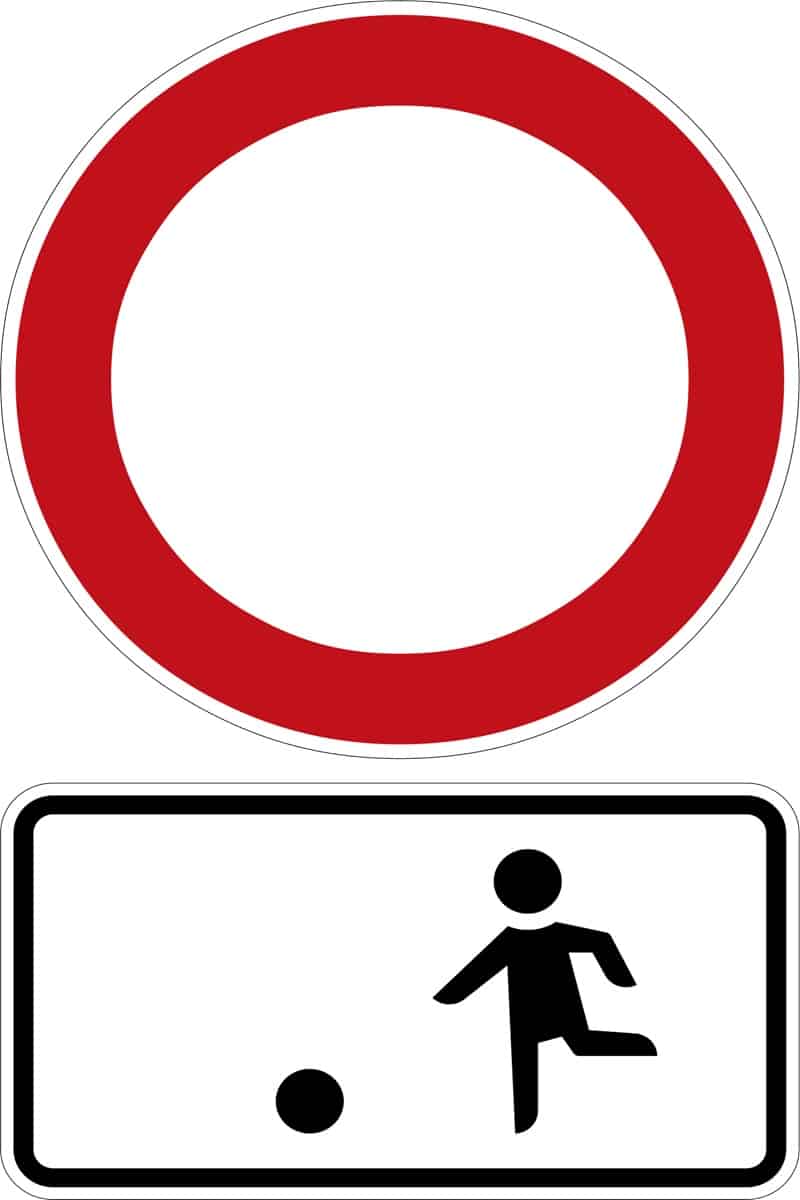 In einer Spielstraße parken Wann ist Anhalten erlaubt?