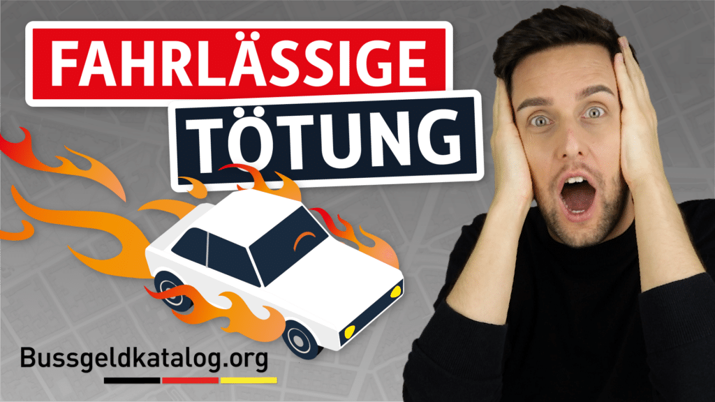 Video: Die fahrlässige Tötung im Strafrecht und welche Folgen sie hat.