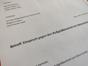 Lidar: Ist die Messung fehlerhaft, kann ein Einspruch begründet sein.