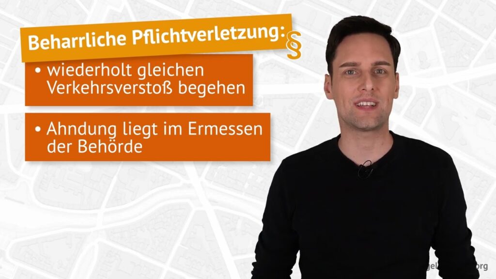 Wir klären Sie über die Bedeutung und Folgen der Beharrlichkeit im Straßenverkehr auf!